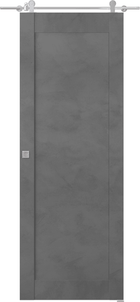 AVON 07 DARK URBAN DOUBLE BARN BELLDINNI MODERN INTERIOR DOOR - 1