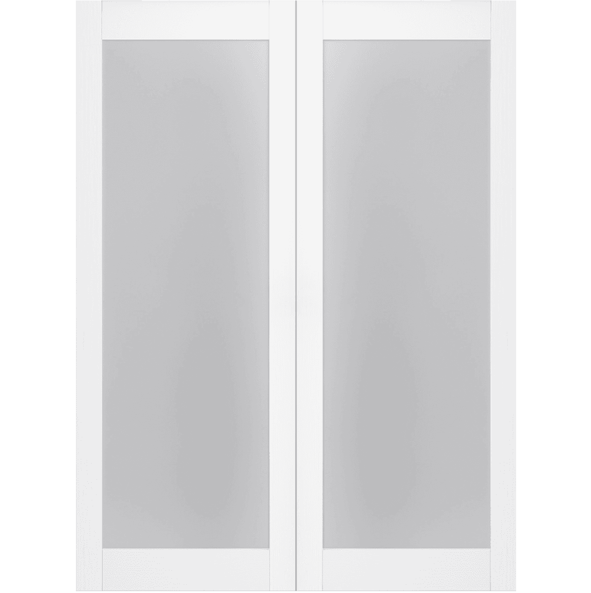 PALLADIO 207 VETRO BIANCO NOBLE BYPASS BELLDINNI MODERN INTERIOR DOOR - 2
