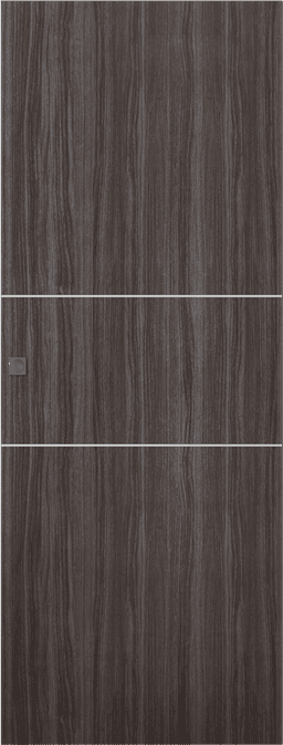 PALLADIO 2H GRAY OAK DOUBLE MAGIC BELLDINNI MODERN INTERIOR DOOR - 1