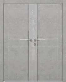AVON 01 2HN LIGHT URBAN DOUBLE BELLDINNI MODERN INTERIOR DOOR - 1
