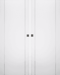 SMART PRO 2U POLAR WHITE DOUBLE MAGIC BELLDINNI MODERN INTERIOR DOOR - 1