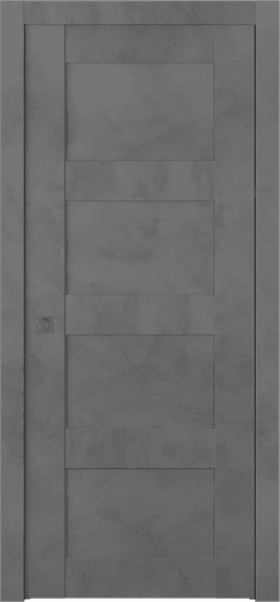 AVON 07 3R DARK URBAN POCKET BELLDINNI MODERN INTERIOR DOOR - 1