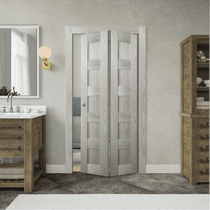 AVON 07 4R RIBEIRA ASH BI-FOLD BELLDINNI MODERN INTERIOR DOOR - 2