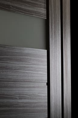 RITA VETRO GRAY OAK BARN BELLDINNI MODERN INTERIOR DOOR - 5