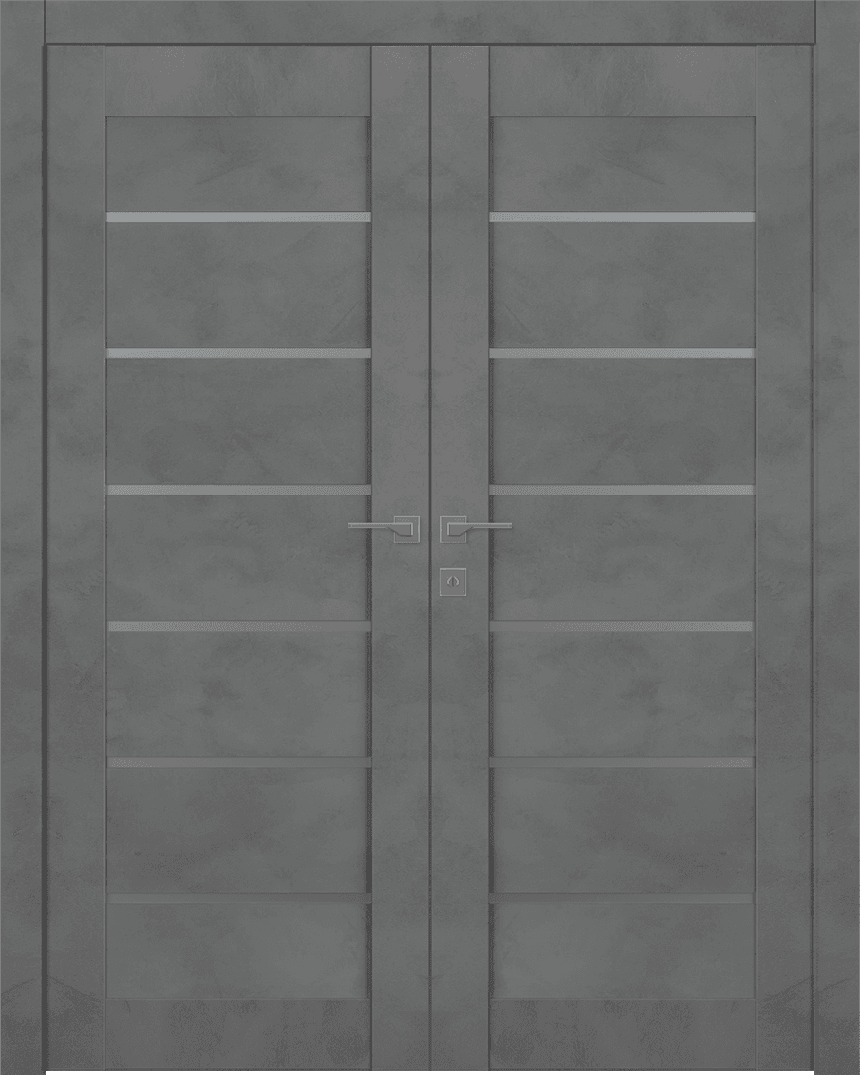 AVON 07-02 VETRO DARK URBAN CLOSET BELLDINNI MODERN INTERIOR DOOR - 1