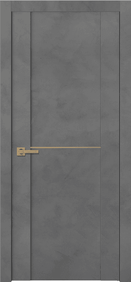 AVON 01 1H GOLD DARK URBAN SWING BELLDINNI MODERN INTERIOR DOOR - 1