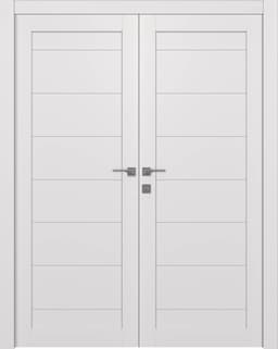 ERMI SNOW WHITE CLOSET BELLDINNI MODERN INTERIOR DOOR - 1