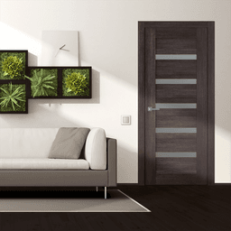 AVON 07-04 VETRO VERALINGA OAK SWING BELLDINNI MODERN INTERIOR DOOR - 3