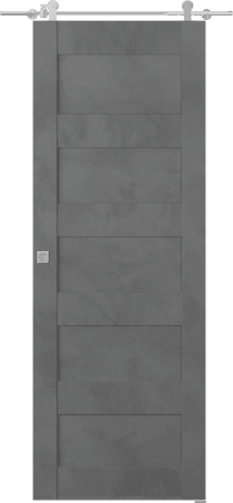 AVON 07 4R DARK URBAN BARN BELLDINNI MODERN INTERIOR DOOR - 1