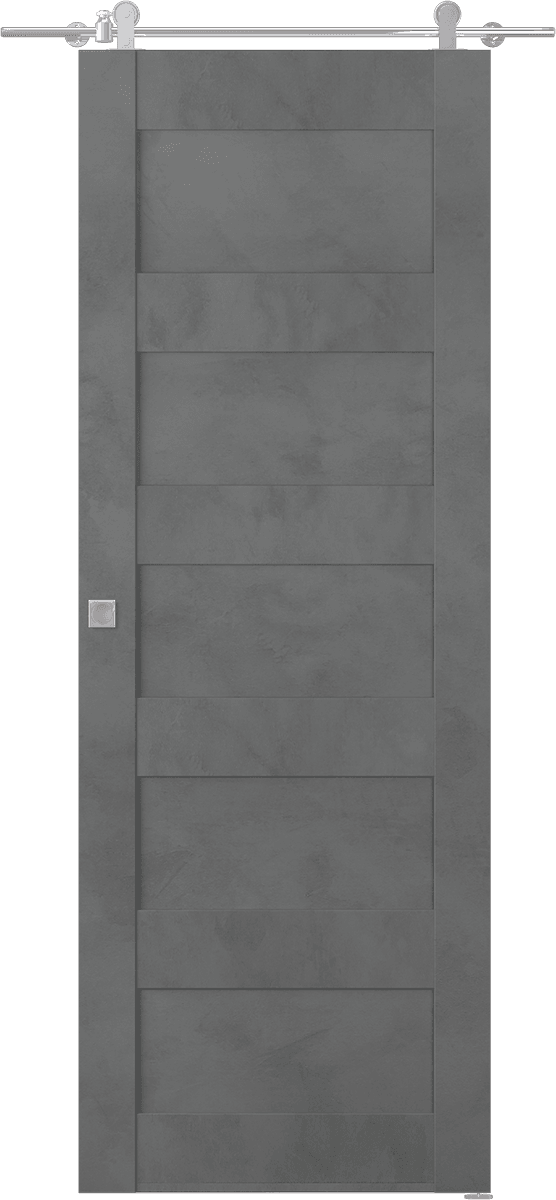 AVON 07 4R DARK URBAN BARN BELLDINNI MODERN INTERIOR DOOR - 1