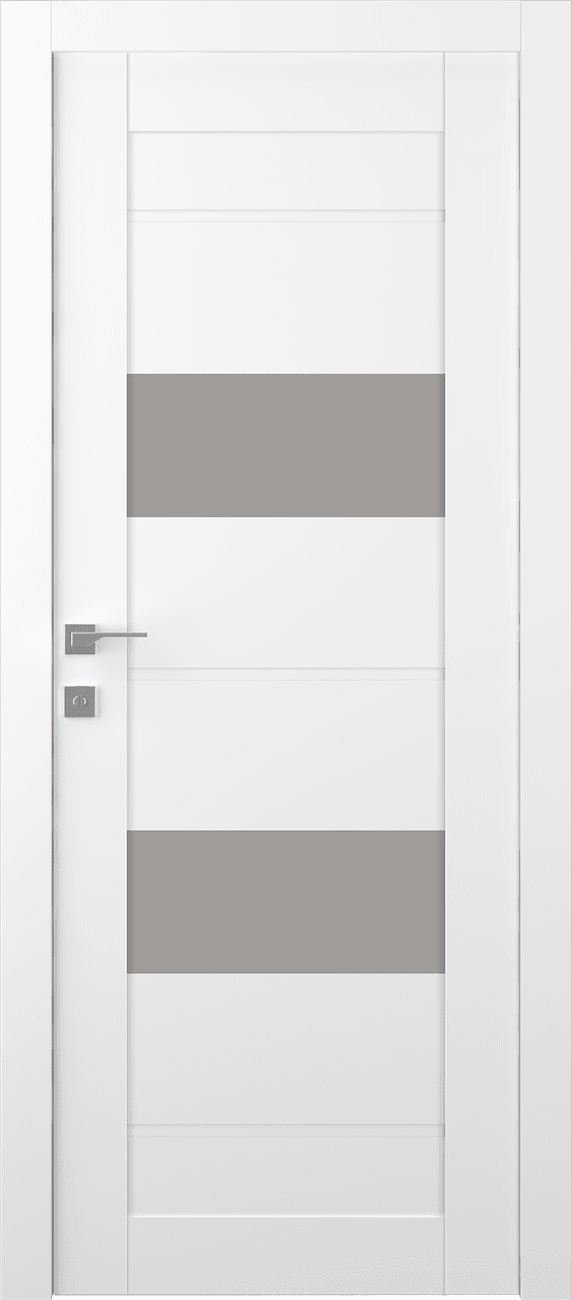 VITA VETRO SNOW WHITE SWING BELLDINNI MODERN INTERIOR DOOR
