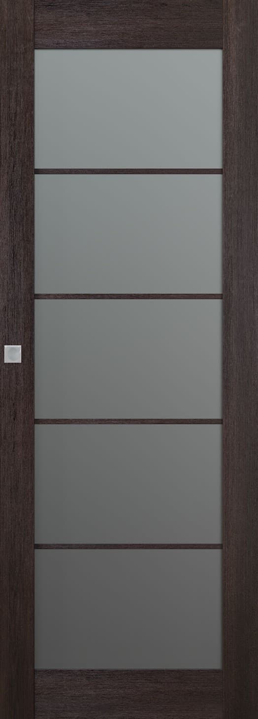AVON 5 LITE VETRO VERALINGA OAK MAGIC BELLDINNI MODERN INTERIOR DOOR - 1