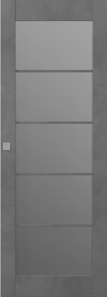 AVON 5 LITE VETRO DARK URBAN MAGIC BELLDINNI MODERN INTERIOR DOOR - 1
