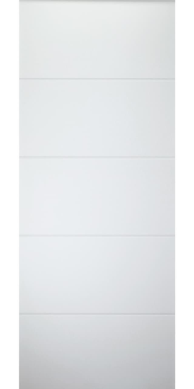 ARVIKA POLAR WHITE SLAB BELLDINNI MODERN INTERIOR DOOR