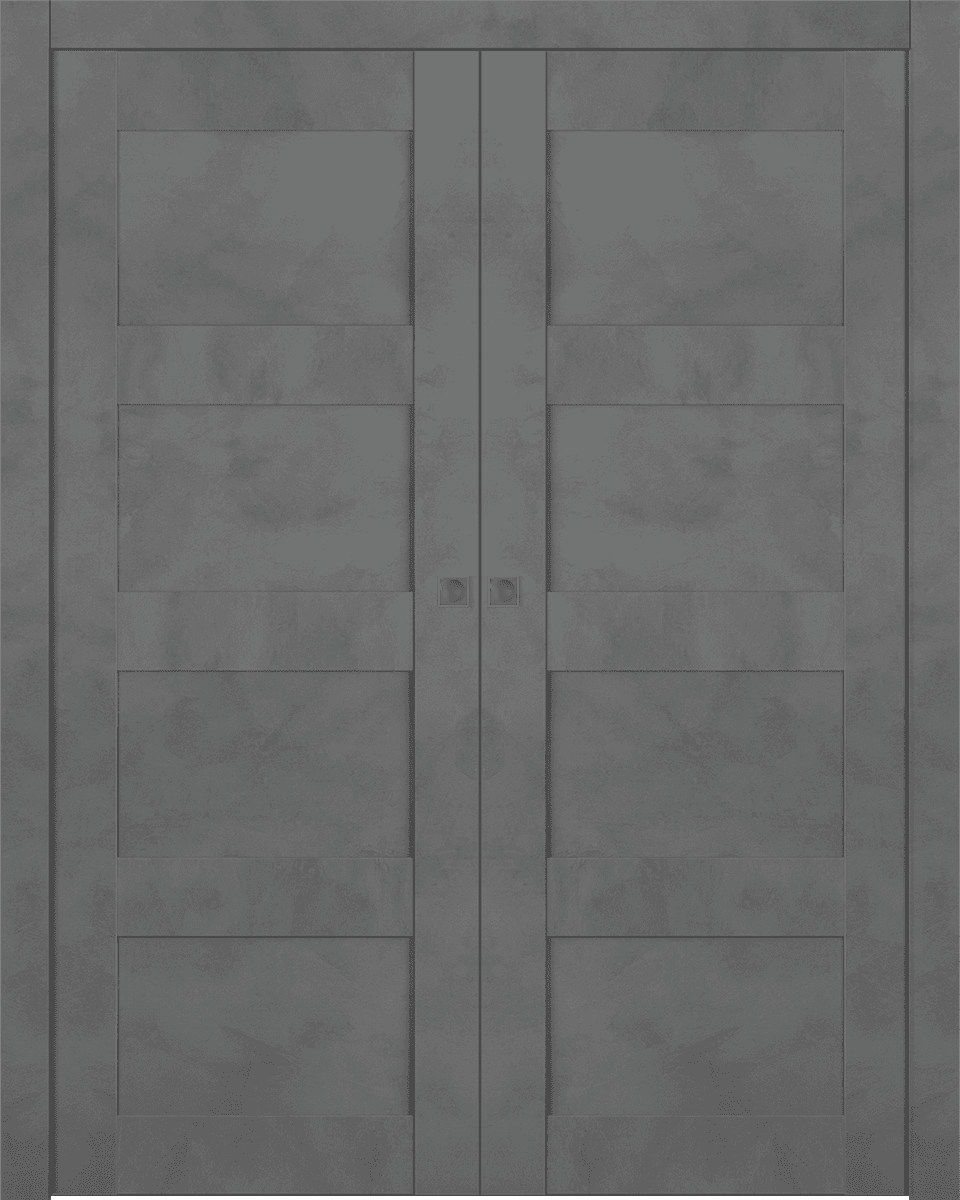 AVON 07 3R DARK URBAN DOUBLE POCKET BELLDINNI MODERN INTERIOR DOOR - 1