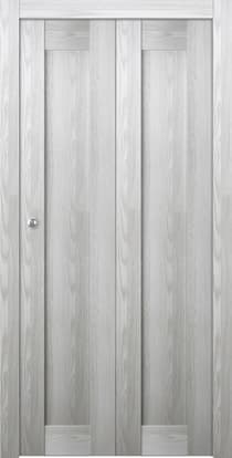 AVON 07 RIBEIRA ASH BI-FOLD BELLDINNI MODERN INTERIOR DOOR - 1