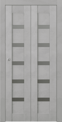 AVON 07-04 VETRO LIGHT URBAN BI-FOLD BELLDINNI MODERN INTERIOR DOOR - 1