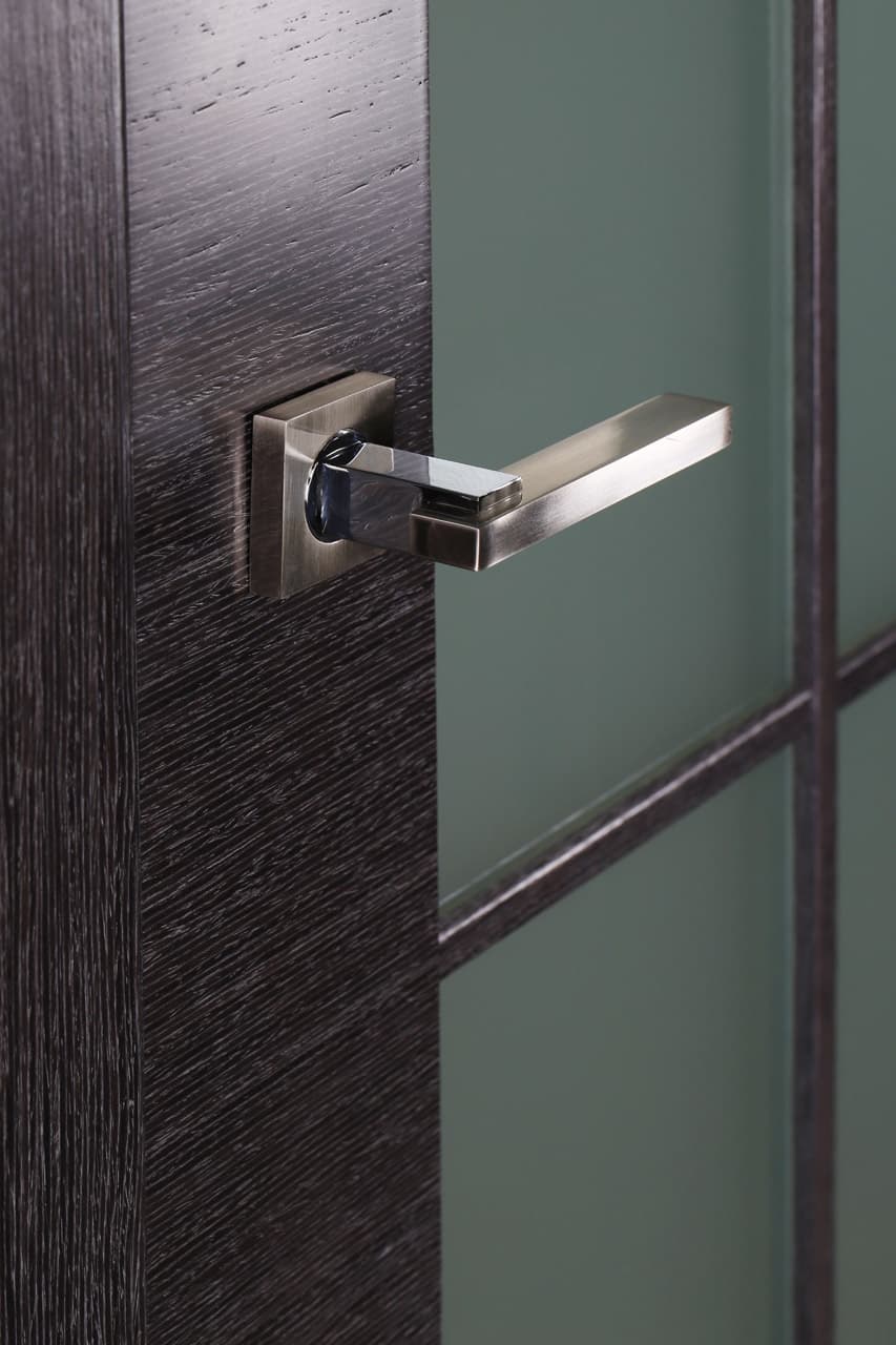 AVANTI 10 LITE VETRO BLACK APRICOT SWING BELLDINNI MODERN INTERIOR DOOR - 5