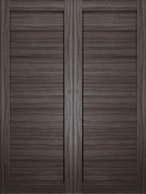ALDA GRAY OAK DOUBLE MAGIC BELLDINNI MODERN INTERIOR DOOR - 1