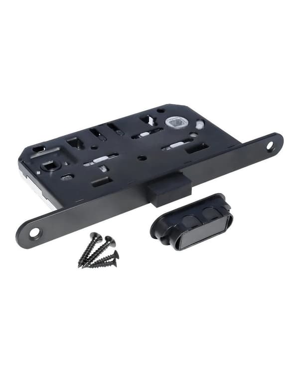 Door Lock Trendy Black Passage/Privacy