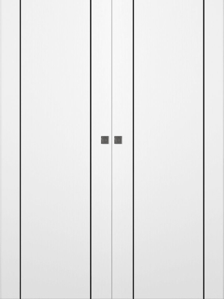 PALLADIO 2U BLACK BIANCO NOBLE DOUBLE MAGIC DOORS BELLDINNI MODERN INTERIOR DOOR