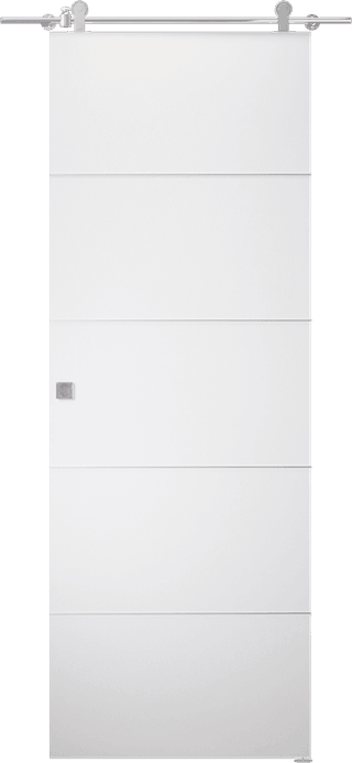 ARVIKA POLAR WHITE BARN BELLDINNI MODERN INTERIOR DOOR