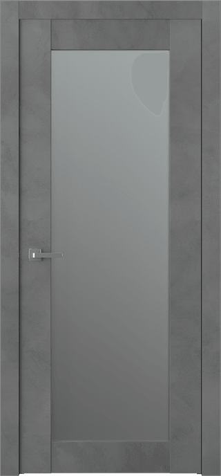 AVON 207 VETRO DARK URBAN SWING BELLDINNI MODERN INTERIOR DOOR