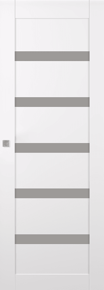 LEORA VETRO SNOW WHITE MAGIC BELLDINNI MODERN INTERIOR DOOR