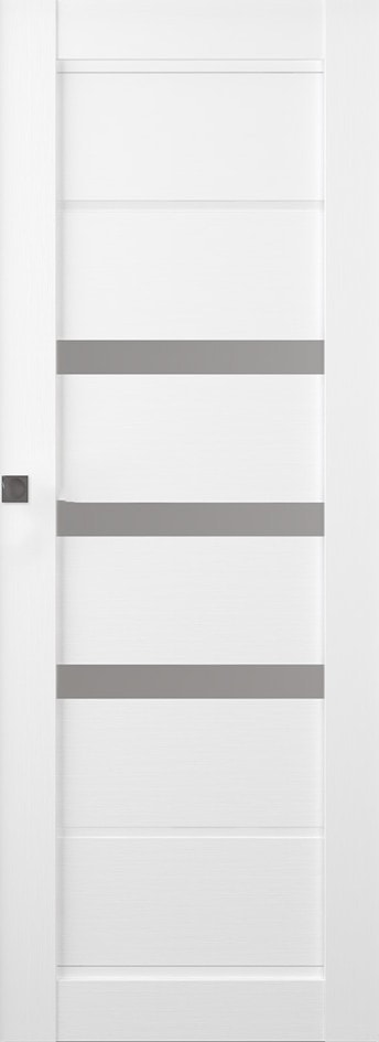 RITA VETRO BIANCO NOBLE MAGIC BELLDINNI MODERN INTERIOR DOOR