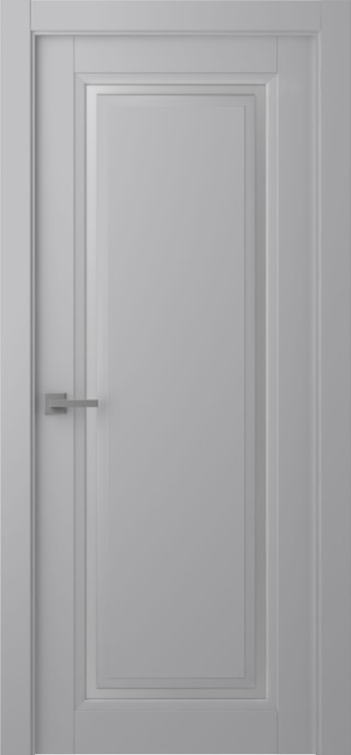 AURUM 1 VETRO LIGHT GREY SWING BELLDINNI MODERN INTERIOR DOOR