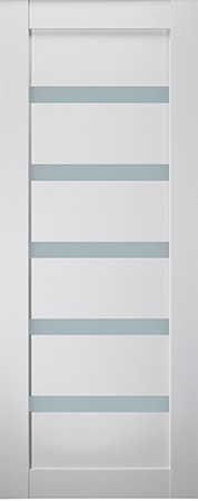 LEORA VETRO BIANCO NOBLE SLAB BELLDINNI MODERN INTERIOR DOOR