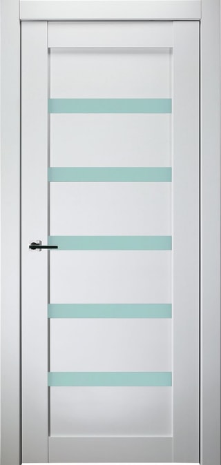 LEORA VETRO BIANCO NOBLE SWING BELLDINNI MODERN INTERIOR DOOR