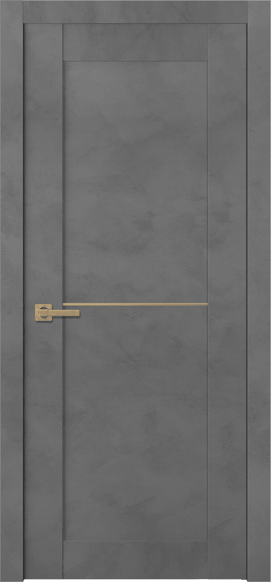 AVON 07 1H GOLD DARK URBAN SWING BELLDINNI MODERN INTERIOR DOOR