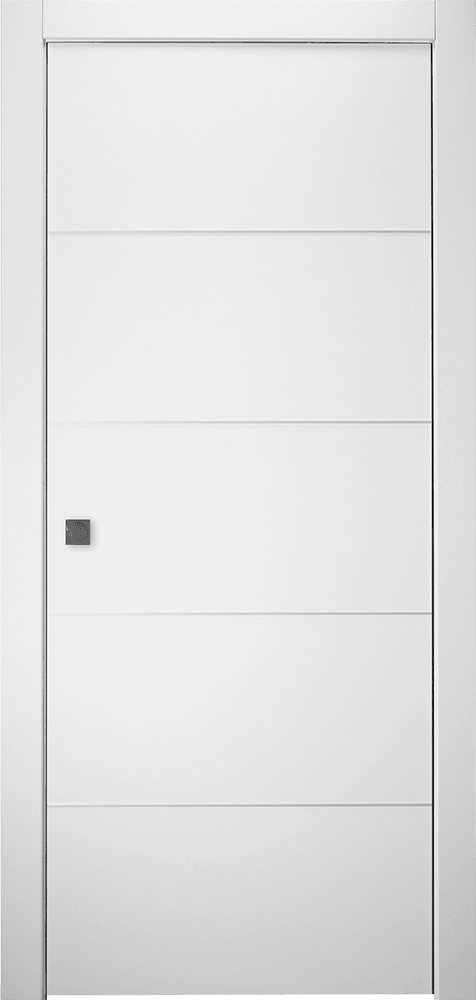 ARVIKA POLAR WHITE POCKET BELLDINNI MODERN INTERIOR DOOR