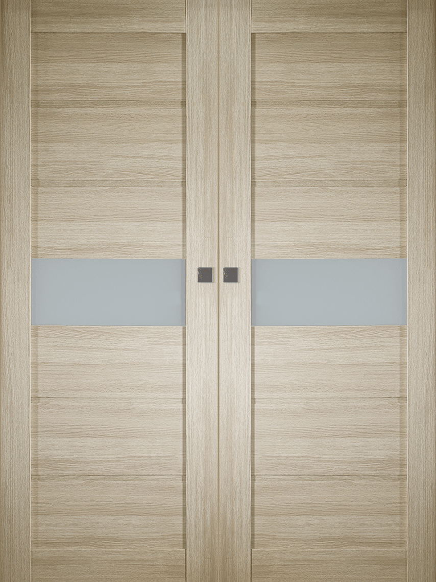 EDNA VETRO SHAMBOR DOUBLE MAGIC BELLDINNI MODERN INTERIOR DOOR