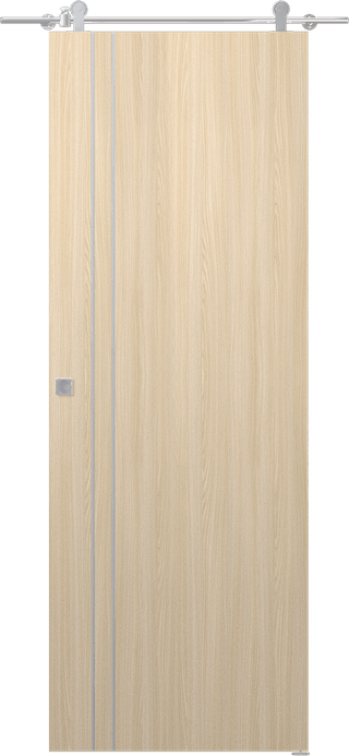 OPTIMA 2V LOIRE ASH BARN DOORS BELLDINNI MODERN INTERIOR DOOR