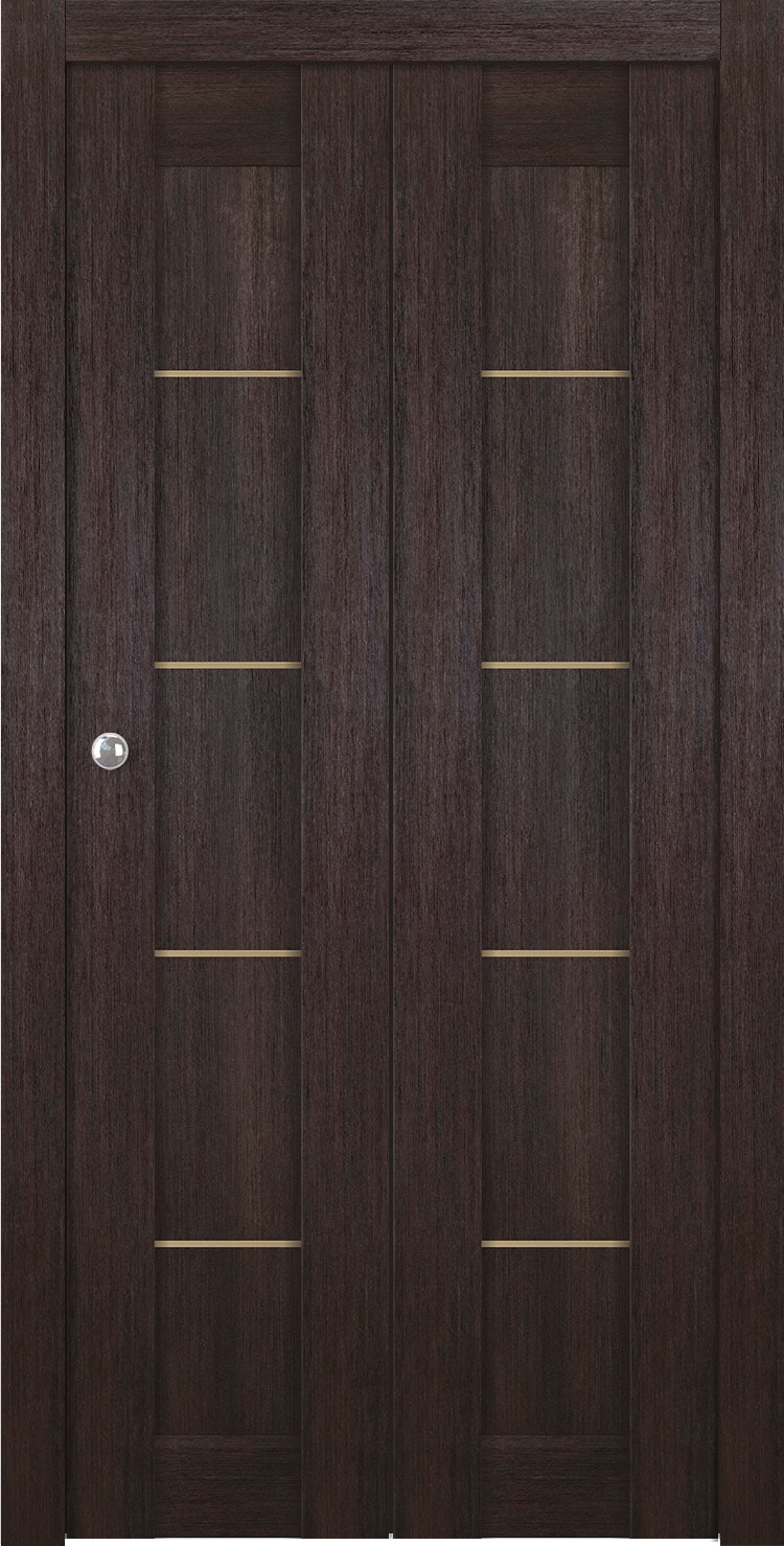 AVON 07 4H GOLD VERALINGA OAK BI-FOLD BELLDINNI MODERN INTERIOR DOOR