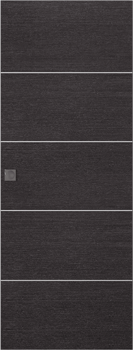 AVANTI 4H BLACK APRICOT MAGIC BELLDINNI MODERN INTERIOR DOOR