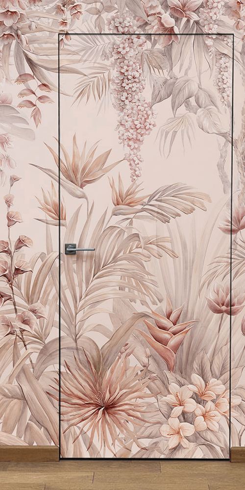 Primed Door Wallpaper Frameless Belldinni Modern Interior Door