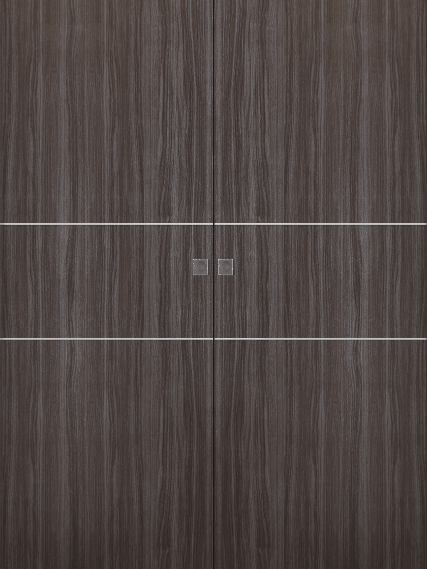 PALLADIO 2H GRAY OAK DOUBLE MAGIC BELLDINNI MODERN INTERIOR DOOR