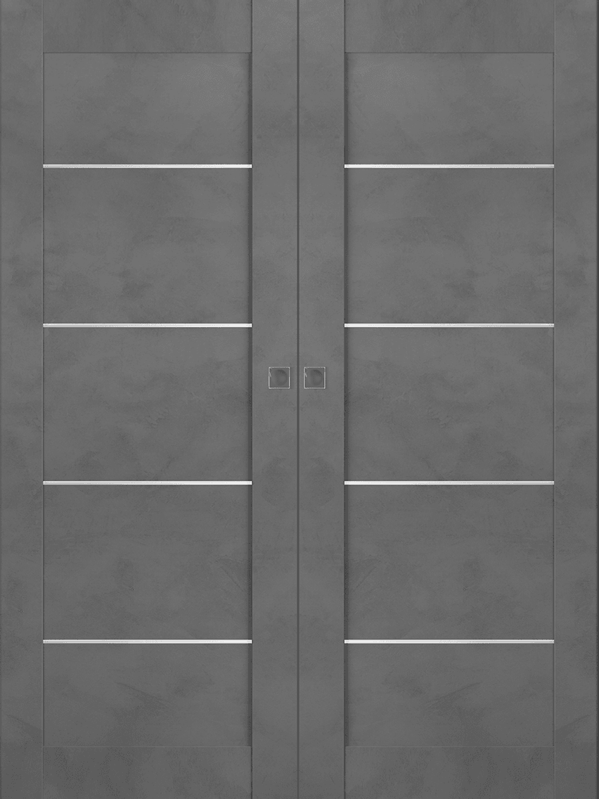 AVON 07 4H DARK URBAN DOUBLE MAGIC BELLDINNI MODERN INTERIOR DOOR