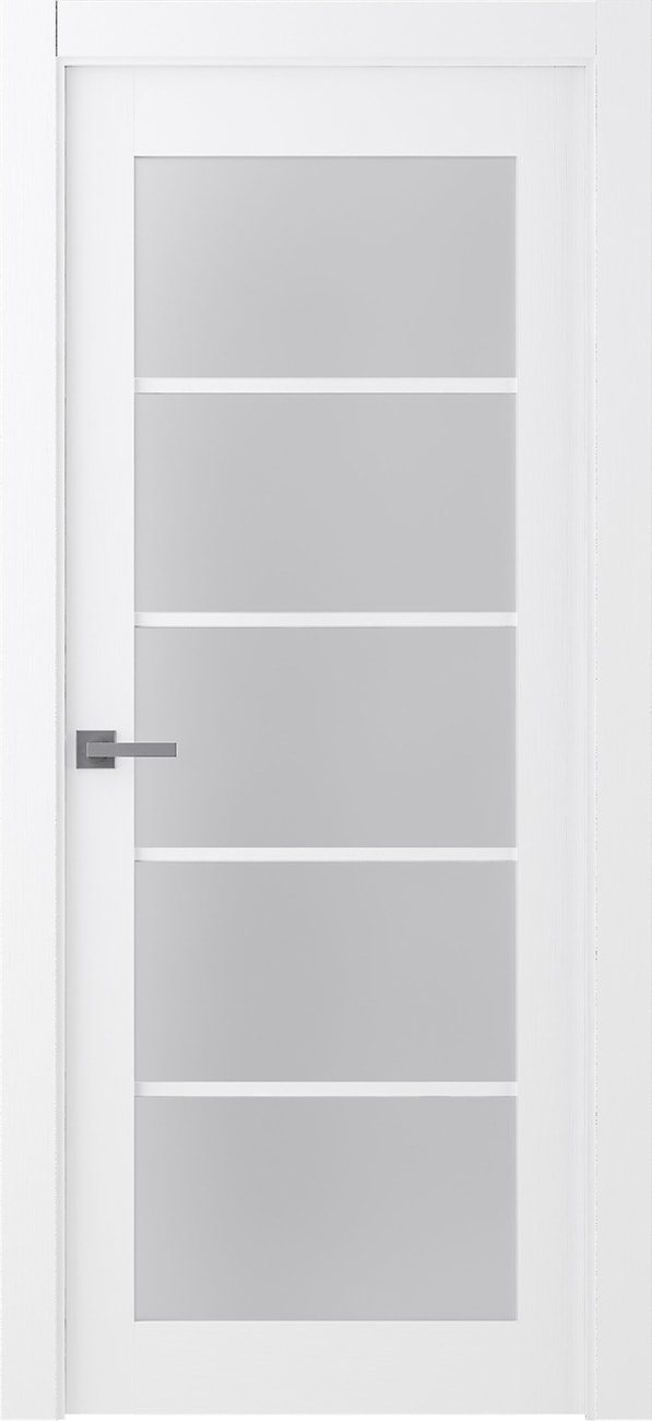 PALLADIO 5 LITE VETRO BIANCO NOBLE SWING BELLDINNI MODERN INTERIOR DOOR