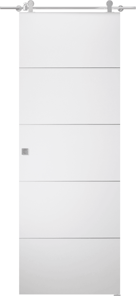 SMART PRO 4H POLAR WHITE BARN BELLDINNI MODERN INTERIOR DOOR
