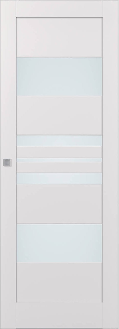 ROMI VETRO SNOW WHITE MAGIC BELLDINNI MODERN INTERIOR DOOR