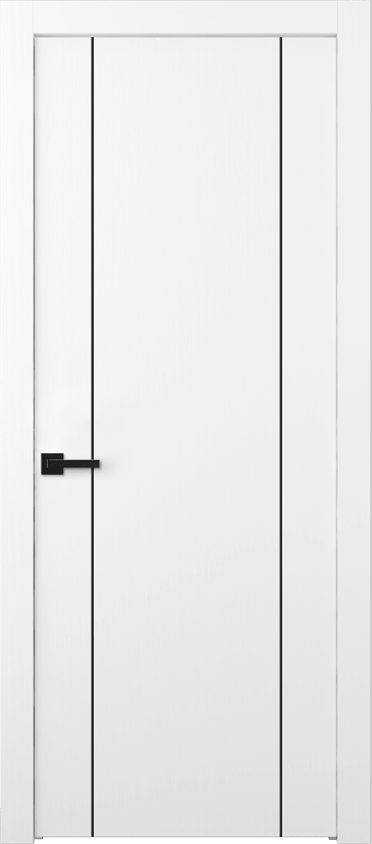 PALLADIO 2U BLACK BIANCO NOBLE SWING DOORS BELLDINNI MODERN INTERIOR DOOR