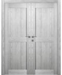 AVON 07 RN RIBEIRA ASH DOUBLE BELLDINNI MODERN INTERIOR DOOR - 1