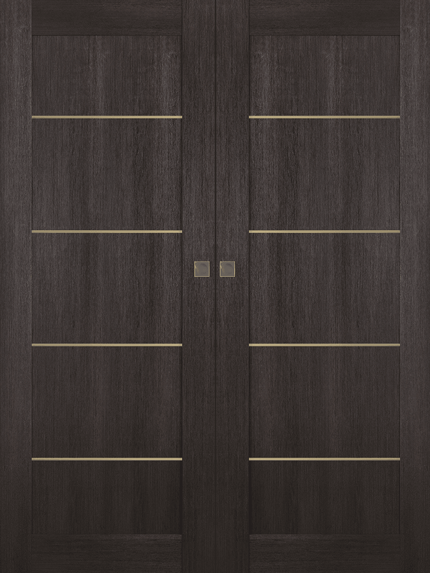 AVON 07 4H GOLD VERALINGA OAK DOUBLE MAGIC BELLDINNI MODERN INTERIOR DOOR