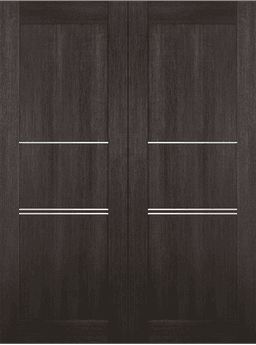 AVON 07 3H VERALINGA OAK DOUBLE BARN BELLDINNI MODERN INTERIOR DOOR - 2