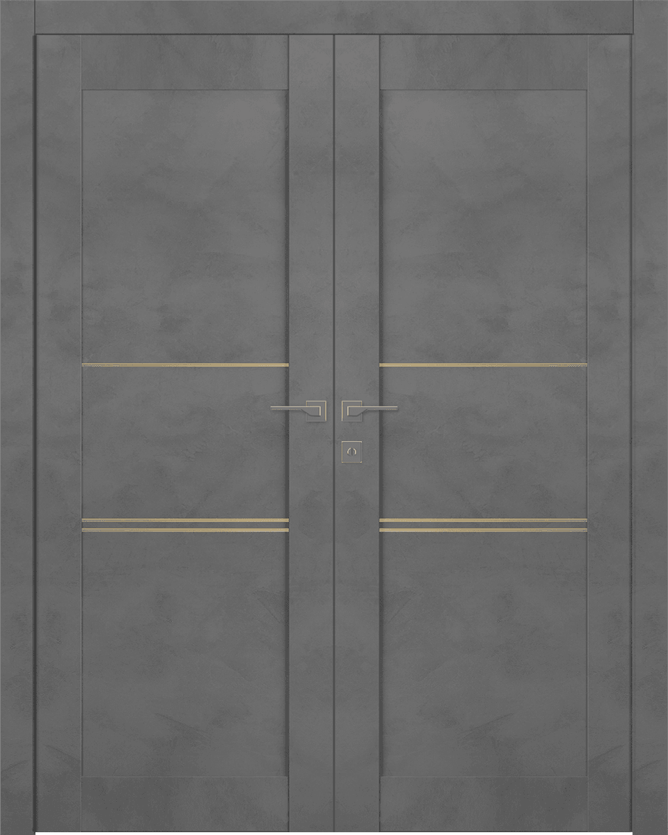 AVON 07 3H GOLD DARK URBAN CLOSET BELLDINNI MODERN INTERIOR DOOR