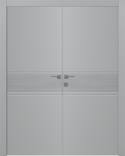 TWINWOOD 2 LIGHT GREY CLOSET BELLDINNI MODERN INTERIOR DOOR - 1
